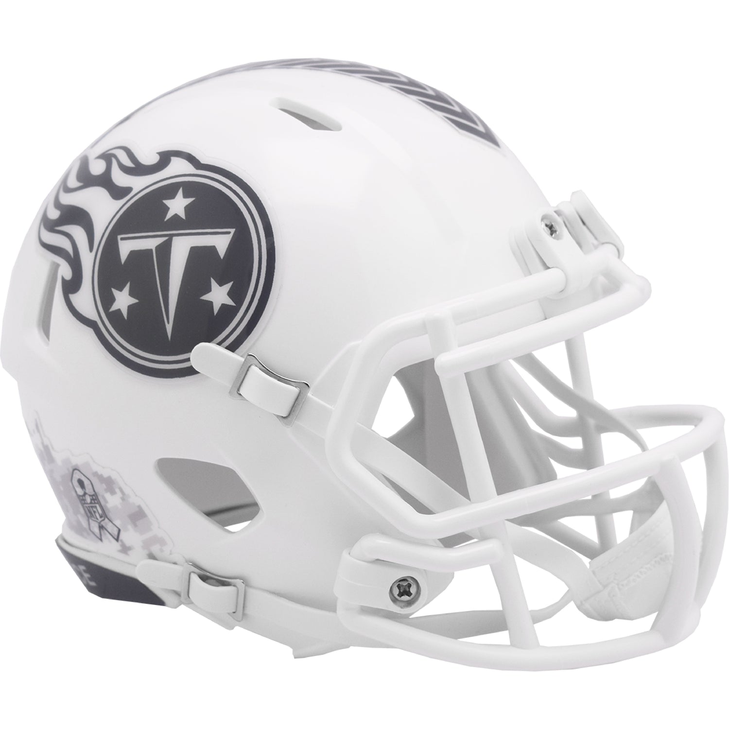 Tennessee Titans 2024 Salute to Service Riddell Speed Authentic Football Helmet NFL