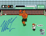 Mike Tyson Signed Nintendo Mike Tyson's Punch Out Video Game 8x10 Photo (Beckett)