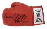 Mike Tyson & Lennox Lewis Signed Everlast Red Boxing Glove