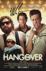 Mike Tyson Signed The Hangover 1117 Movie Poster - (In Black)