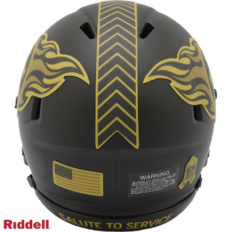 Tennessee Titans Riddell Salute To Service 2025 NFL Mini Helmet