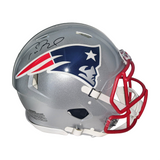 Tom Brady Autographed Hand Signed Riddell New England Patriots Speed Full Size Authentic Pro Football Helmet - Fanatics Authentication