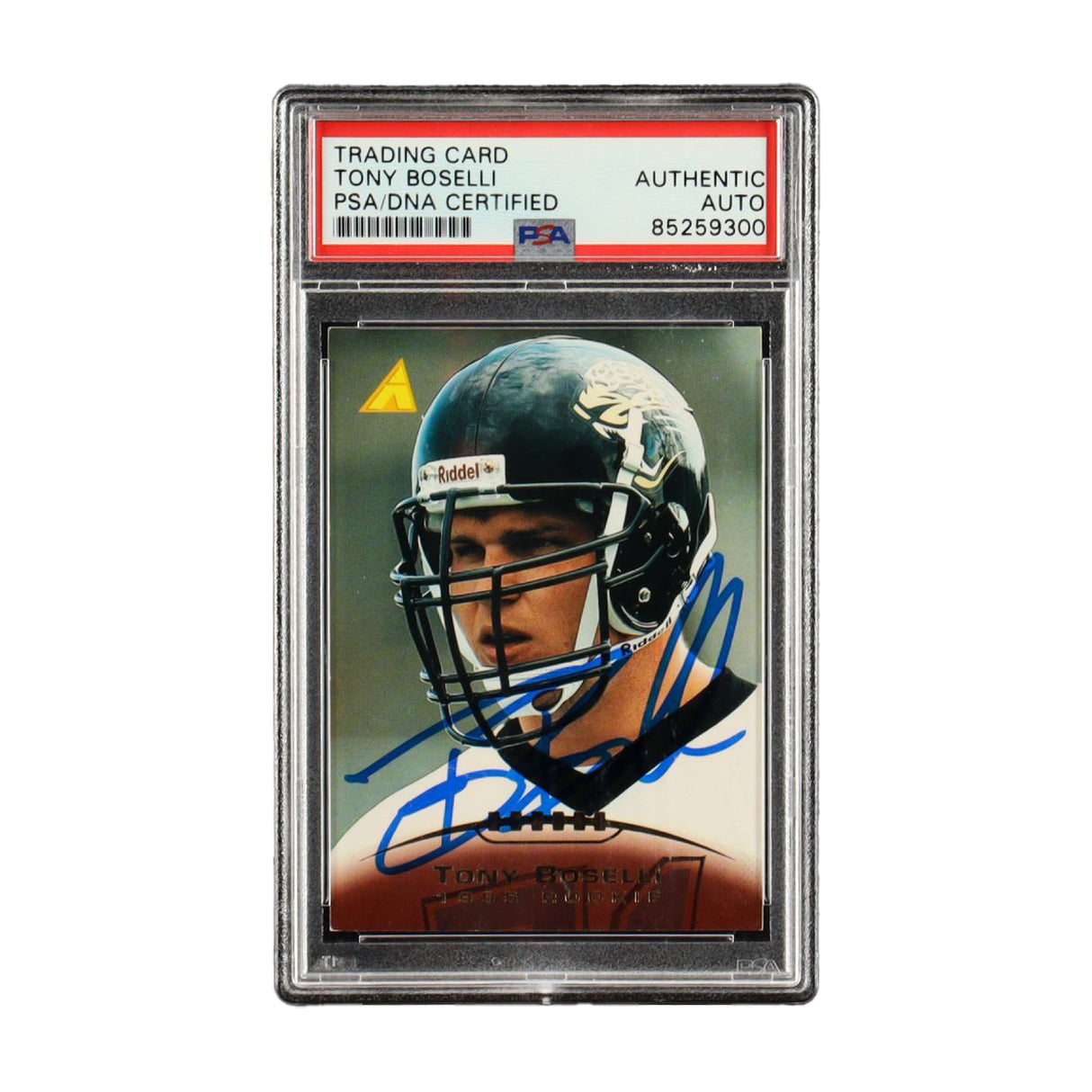 Tony Boselli Signed 1995 Pinnacle #233 PSA/DNA Certified Authentic Auto