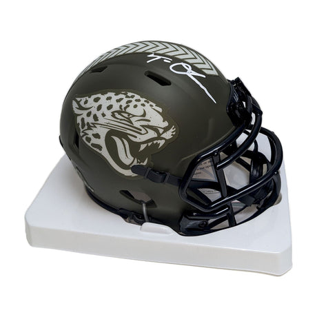 Trevor Lawrence Signed Authentic Salute To Service Jacksonville Jaguars NFL