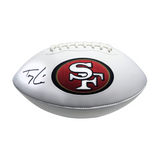 Trey Lance Signed Authentic Football San Francisco 49ers NFL 