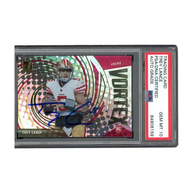 Trey Lance Signed PSA/DNA Authentic Panini San Francisco 49ers NFL