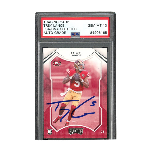 Trey Lance Signed PSA/DNA Authentic Panini San Francisco 49ers NFL