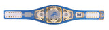 Detroit Lions 53x12 WWE Legacy Full Size Authentic Blue Wrestling Belt w/Carrying Bag