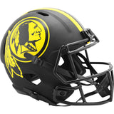 Washington Redskins Eclipse Black Matte Riddell Full Size Speed Replica Football Helmet
