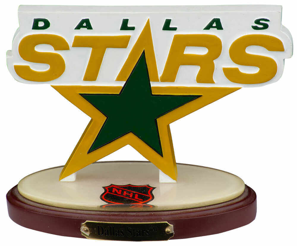 Dallas Stars Logo Statue Figurine - The Memory Company
