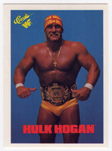 Hulk Hogan 1990 Classic WWF Wrestling Trading Card #1 - (Lot of 7)