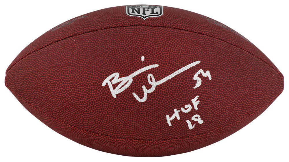 Brian Urlacher Signed Wilson Limited Full Size NFL Football w/HOF'18