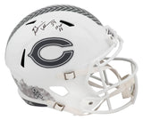 Brian Urlacher Signed Chicago Bears 2024 SALUTE White Riddell Full Size Speed Replica Helmet w/HOF'18