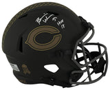Brian Urlacher Signed Chicago Bears SALUTE 2025 Riddell Full Size Speed Replica Helmet w/HOF'18