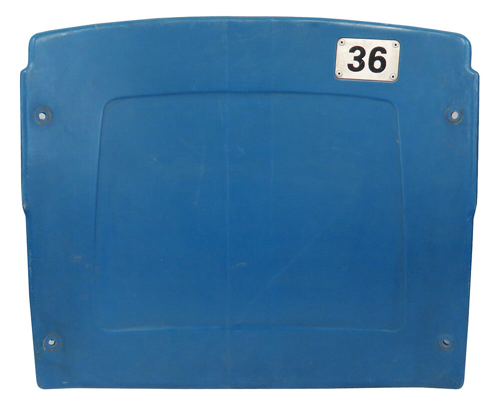 Silverdome Light Blue Actual Stadium Seat Back - Home Of Detroit Lions / Pistons