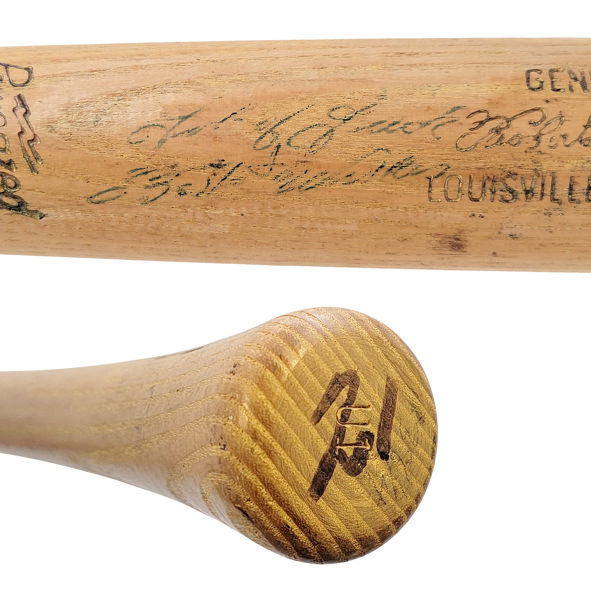 Roberto Clemente Autographed 1965-69 Game Model U1 Louisville Slugger Bat Pittsburgh Pirates "Lots of Luck Best Wishes" PSA/DNA, Beckett BAS, & JSA SKU #212086