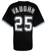 Andrew Vaughn Signed Black Custom Baseball Jersey - (Beckett)