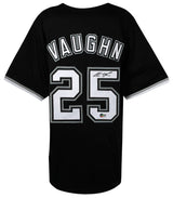 Andrew Vaughn Signed Black Custom Jersey - (Beckett)