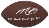 Michael Vick Signed Wilson Super Grip F/S NFL Football w/Best Dual Threat QB Ever