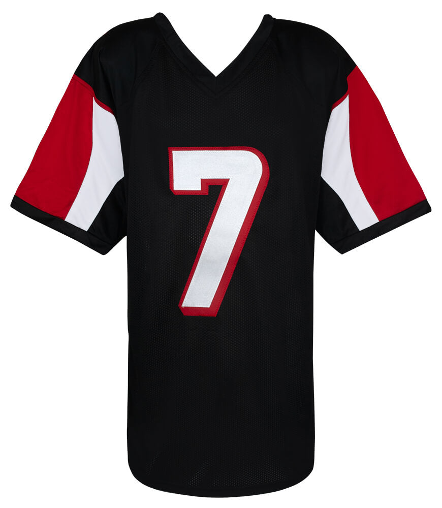 Michael Vick Signed Black T/B Custom Jersey