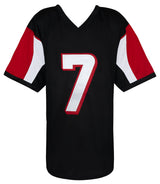 Michael Vick Signed Black T/B Custom Jersey