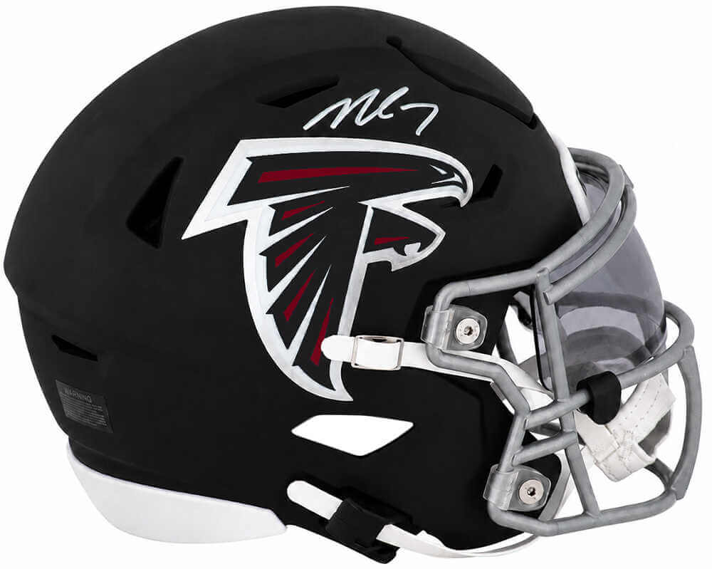 Michael Vick Signed Atlanta Falcons Riddell Mid-Size (MIDI) SpeedFlex Helmet