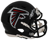 Michael Vick Signed Atlanta Falcons T/B (2003-2019 Style) Riddell Speed Mini Helmet