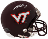 Michael Vick Signed Virginia Tech Hokies Riddell (VSR4) Mini Helmet