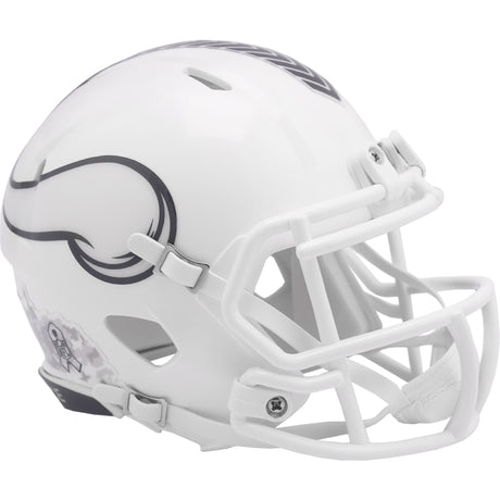 Minnesota Vikings 2024 Salute to Service Riddell Speed Mini Football Helmet NFL