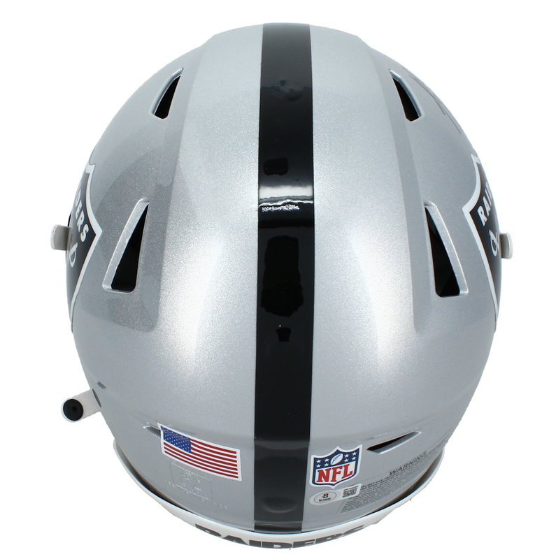 Ashton Jeanty Autographed Las Vegas Raiders Speedflex Authentic Helmet Beckett Witnessed