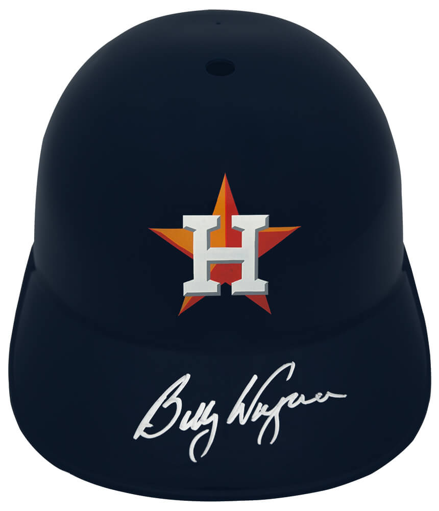 Billy Wagner Signed Houston Astros Replica Souvenir Batting Helmet