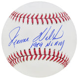 Jerome Walton Signed Rawlings Official MLB Baseball w/1989 NL ROY
