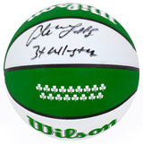 Antoine Walker Signed Boston Celtics Wilson The City Logo NBA Basketball w/3x All Star