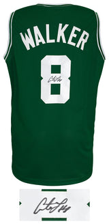 Antoine Walker Signed Green Custom Jersey