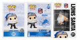 Andre Ware Signed Detroit Lions SANTA Funko Pop Doll #271