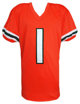 Cam Ward Signed Orange Custom College Football Jersey - (JSA)