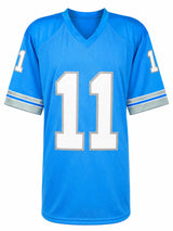 Andre Ware Signed Blue Custom Football Jersey w/90 #1 Pick