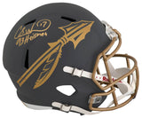 Charlie Ward Signed Florida State Seminoles SLATE Riddell Full Size Speed Replica Helmet w/93 Heisman