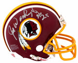Joe Washington Signed Washington Throwback Riddell (VSR4) Mini Helmet