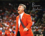 Bruce Weber Signed Illinois Fighting Illini Orange Jacket Coaching 8x10 Photo