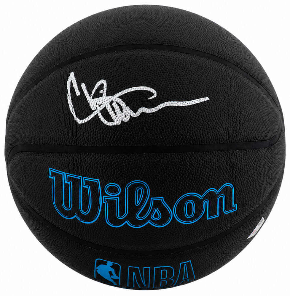 Chris Webber Signed Wilson Forge Plus Black Full Size NBA Basketball - (Fanatics)