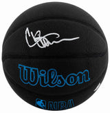Chris Webber Signed Wilson Forge Plus Black Full Size NBA Basketball - (Fanatics)