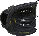 Walt Weiss Signed Franklin FlexMaster Black Baseball Fielders Glove w/88 AL ROY