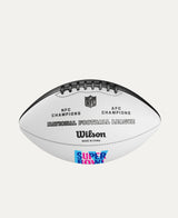 Unsigned Official NFL Super Bowl LX White Logo Football Stock #260041