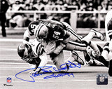 Randy White Signed Dallas Cowboys Sack B&W 8x10 Photo w/HOF'94