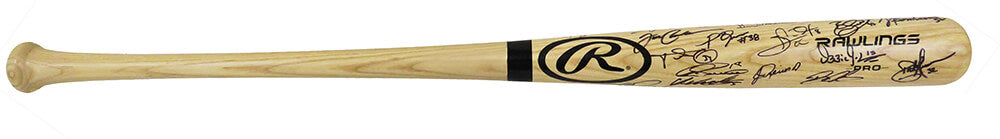 2005 Chicago White Sox Team Signed Rawlings Pro Blonde Baseball Bat (18 Signatures)