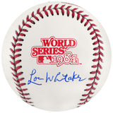 Lou Whitaker Signed Rawlings 1984 World Series (Detroit Tigers) Baseball