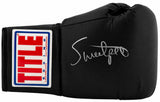 Pernell 'Sweet Pea' Whitaker Signed Title Black Boxing Glove