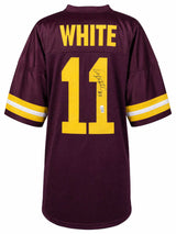 Danny White Signed Maroon Custom College Football Jersey