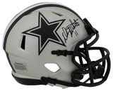 Danny White Signed Dallas Cowboys RAVE Riddell Speed Mini Helmet